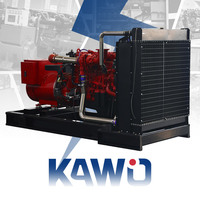 Générateur diesel silencieux/à châssis ouvert de 10 à 5000 kW avec démarrage automatique ATS, système de refroidissement par eau, capot insonorisé, 50/60 Hz