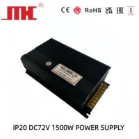 Alimentation industrielle à découpage haute qualité Hua Chuang HCC-1500 AC DC60V 1500W, efficacité 92%, protection contre les surintensités/courts-circuits
