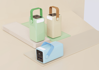 Banque de puissance haute capacité 60000mAh de vente chaude Portable à charge rapide avec lumière LED