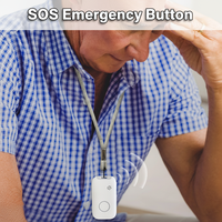 Botón de Emergencia SOS 4G con Detección de Caídas, Alarma SOS, Teleasistencia, Ubicación GPS para Personas Mayores y Pacientes con Alzheimer