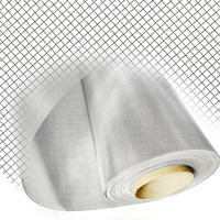 Moustiquaire de fenêtre bon marché et de haute qualité anti-insectes moustiquaire filtre tissé moustiquaire de fenêtre grillage en acier inoxydable 304