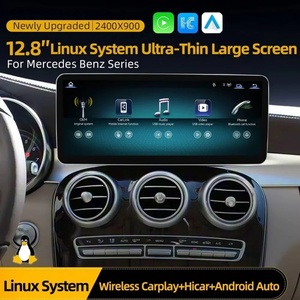 Radio para Auto con Carplay Inalámbrico LINUX de 12.8 Pulgadas y Android Auto para Mercedes Benz Clase E W207 W212 2010-2015, Pantalla Multimedia Estéreo HU - Product Image 6