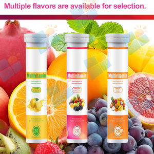 Tableta Efervescente Multivitamínica Diaria con Sabor Natural de Marca Privada SUNI OEM/ODM, con Vitamina C y <span class=keywords><strong>Complejo</strong></span> <span class=keywords><strong>B</strong></span> para el Apoyo Inmunológico - Product Image 4