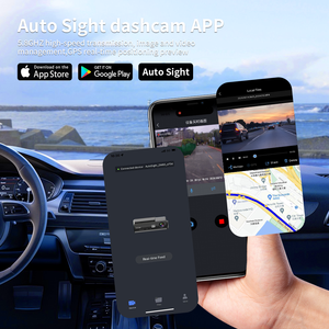 Caméra de tableau de bord double objectif 4K Auto Sight en gros avec surveillance avant/arrière, protection de stationnement, WiFi, GPS, vision nocturne et enregistrement en boucle <span class=keywords><strong>12</strong></span>-24V - Product Image 3