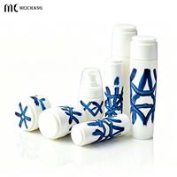 Ensemble d'emballages en verre pour soins de la peau avec bouchons créatifs de qualité supérieure, 30g, 50g, 30ml, 50ml, 90ml, 110ml, flacons et pots à crème pour marques cosmétiques