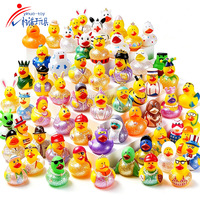 Fabrication de canards en caoutchouc en grande quantité, vente en gros, couleur personnalisée pour la promotion d'événements et la décoration de fêtes, jouet