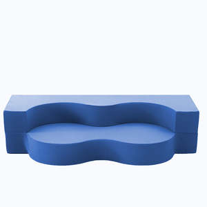 Sofá Infantil Plegable de Espuma, Silla de Descanso de Doble Uso, Colchoneta para <span class=keywords><strong>Niños</strong></span>, para Jugar, Dormir, Sala de Estar, Dormitorio, Habitación Infantil - Product Image 3