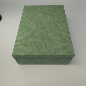 Plateau de présentation de montres en cuir de crocodile et velours, support de présentation, accessoires de prise de vue, boîte de rangement pour bracelets de <span class=keywords><strong>montre</strong></span>, personnalisable - Product Image 5