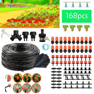 Kit d'irrigation goutte à goutte 30 mètres 168 pièces Système d'arrosage automatique pour plantes de jardin - Product Image 1