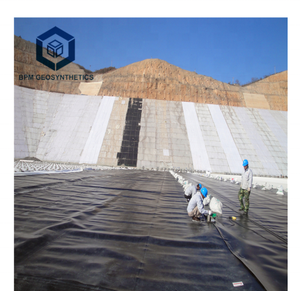 Đập Nước Bằng Nhựa Nắp Bể Cá Nuôi Trồng Thủy Sản Tấm Lót Đập Màng Địa Kỹ Thuật HDPE Tấm Lót Ao Nuôi Cá Ở Kenya - Product Image 1