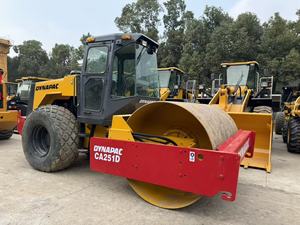 <b>Used</b> Dynapac CA251D Double Drum Vibratory Tire <b>Roller</b> 2021 Model Year Diesel Engine in Stock - Product Image 5