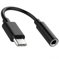 Adaptateur audio USB-C vers 3,5 mm DAC Hi-Fi, câble de type C vers jack pour smartphones et tablettes