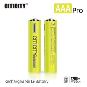 Piles rechargeables AAA CITICITY PRO 1,5 V 600 mAh, haute capacité, longue durée, batterie au lithium pour appareils électroniques quotidiens - Product Image 2