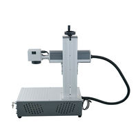 Machine de marquage laser à fibre métallique portable, petite mini couleur, mopa, raycus, 20w, 30w, 50w, livraison gratuite