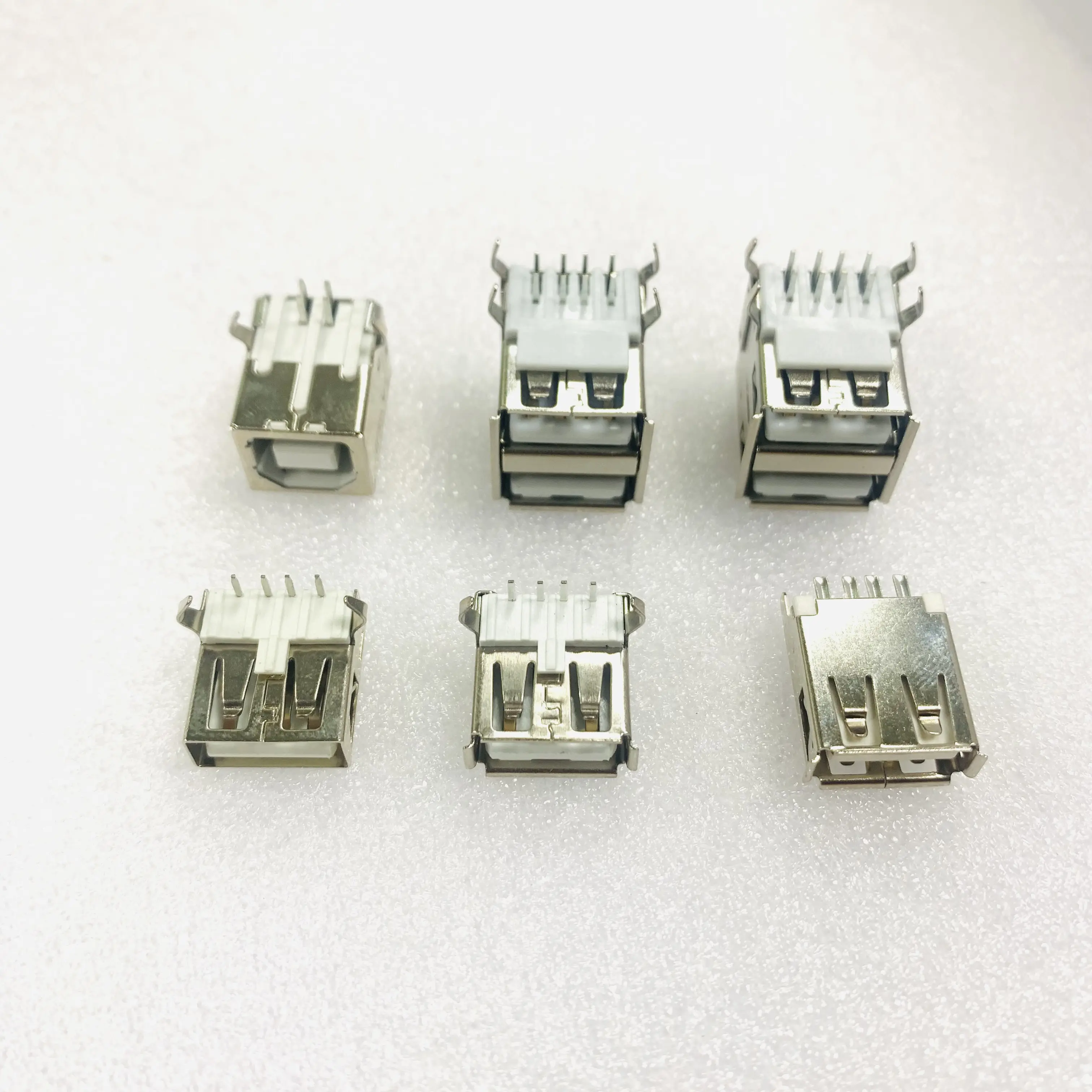 4-Pins Smd Micro Usb Vrouwelijke Connector Usb A B Type Connector