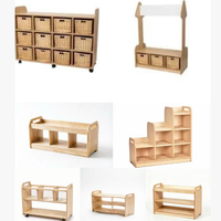 Meubles en bois modernes pour garderie Montessori, crèche, école maternelle, fabricant de tables et de chaises, centre d'apprentissage