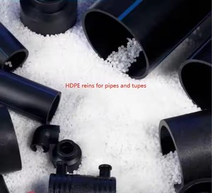 Gránulos de polietileno LLDPE de alta densidad reciclado HDPE materia prima plástica al por mayor para película de grado - Product Image 2