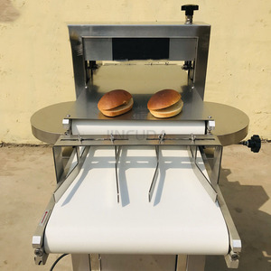 Horizontal hamburger bun slicer <b>cake</b> cutting <b>machine</b>.industrial bread slicing <b>machine</b> wide usage efficiency high speed - Product Image 4