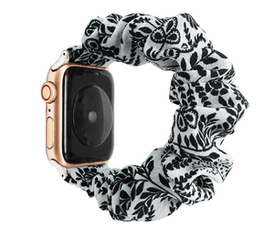 Scrunch Tóc Ban Nhạc Cổ Tay Đàn Hồi Dây Đeo Đồng Hồ Scrunch Thông Minh Ban Nhạc Đồng Hồ Bền <span class=keywords><strong>Stretchable</strong></span> Solo Vòng Dây Đeo Cho Apple Loạt Đồng Hồ - Product Image 4