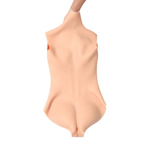 Body de silicona Copa F forma de pecho artificial pechos falsos cuerpo de mujer transgénero travesti Cosplay mono transexual <span class=keywords><strong>tetas</strong></span> - Product Image 4