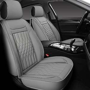 Deri araba koltuğu kapakları ön araba koltuğu kapakları çanak koltuk kapakları deri düşük geri otomobil kamyon Jeep SUV için oto koltuk kapakları - Product Image 1