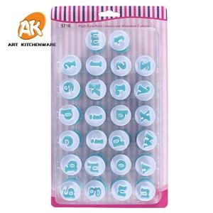 Emporte-pièces pour biscuits, gâteaux et fondant, <span class=keywords><strong>alphabet</strong></span>/lettres et chiffres, pour faire des biscuits et des gâteaux DIY - Product Image 3