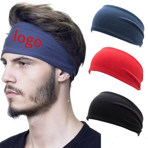 Diadema Deportiva Personalizada con Logotipo, Unisex, Estilo Europeo Americano, 100% Algodón, para Hombres, Fitness, Yoga, Running - Product Image 1