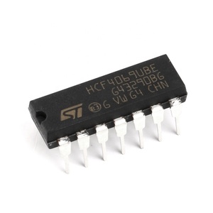 ใหม่ต้นฉบับ 15V หกชิปตรรกะ CMOS แบบไม่มีเกต DIP-14 HCF4069UBE - Product Image 1
