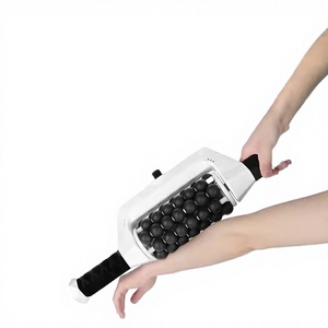 เครื่องนวดแบบมือถือ ชาร์จไฟได้ หมุนได้ 360 องศา พร้อมลูกกลิ้งภายใน สำหรับนวดทั่วร่างกาย ลดเซลลูไลท์ กำจัดไขมัน 55 วัตต์ - Product Image 3