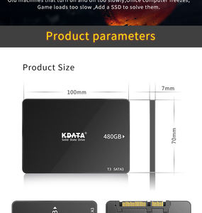 SSD Internal Factory Kdata 120GB 128GB 256GB Hard Drive 2TB 240GB 512GB 1TB Diska Keras SATA - Product Image 6