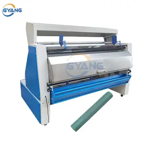 Fabric Roller Counter Measuring Winding Counting Machine Fabric Quilting Rolling Cloth Inspection Machine With Edge Cutter