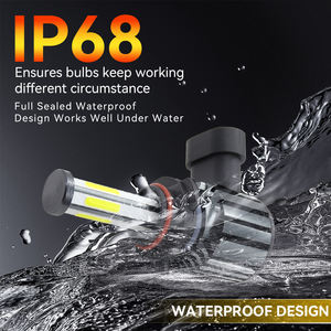 JHS工場卸売 6面<span class=keywords><strong>LED</strong></span>ヘッドライトバルブ 360 °   H4 H1 H3 H7 H11 9005 9006 IP68防水ドライビングライト（車用） - Product Image 4