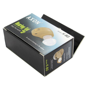 Aide auditive intra-auriculaire Axon K-80, réglable, 16 canaux, réduction du bruit basse fréquence - Product Image 1