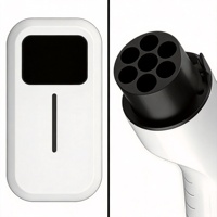 Pengisi Daya EV Portabel 3.5kW GB/T Charging Gun Home EVSE Energi Baru