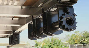 Treuil coulissant cranté <span class=keywords><strong>YJC</strong></span> 4.88 "x 3.94" x 5.98 "| Treuil en acier robuste pour le transport de marchandises par camion et remorque - Product Image 6