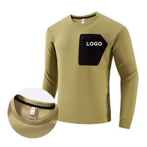 Compression course t-shirt Fitness séchage rapide Rashgard serré à manches longues Sport t-shirt entraînement Jogging chemises vêtements de sport de gymnastique - Product Image 4