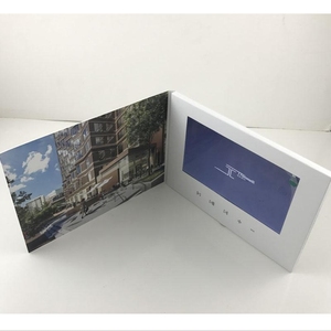 Customized UV 7 Inch <strong>Greeting</strong> <strong>Card</strong> <strong>Video</strong> Brochure Advertising Player <strong>LCD</strong> Electronic Album - Product Image 4