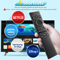 Vente en gros en usine BN59-01385A pour toutes les télévisions intelligentes Samsung (pas de voix), télécommande universelle pour cadre TV Samsung incurvé solaire