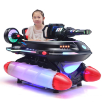 Lumières LED colorées à pièces Kiddie Ride Swing Machine Indoor Amusement Rocking Car Game LQY Marque Modèle LFF051 pour les 3 ans et plus