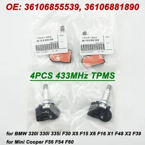 6855539 36106855539 Auto Sensors <strong>TPMS</strong> 433MHZ Tire Pressure Sensor for BMW320 330i <strong>F30</strong> X5 F15 Mini Cooper F56 F54 F60 R56 - Product Image 5