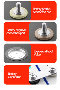 حزمة بطارية طاقة شمسية يدوية 12 فولت 24 فولت 48 فولت Gotion أصلي 100 فولت 102 أمبير خلايا منشورية LiFePO4 - Product Image 4