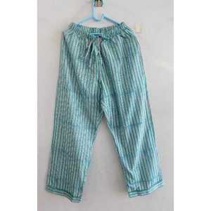 100% Cotton Pajama Set Floral Print Long Sleeve Button Shirt and <b>Pants</b> Comfortable Soft Summer Nightwear Sleepwear Set - Product Image 4