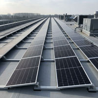 Panneau solaire monocristallin MULOYAL 685W de type N, efficacité 25,4 %, cellules ABC entièrement noires, module mono-verre à contact arrière