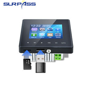 <span class=keywords><strong>Amplificateur</strong></span> à touches tactiles PW220G Mini 2,8 pouces, vente chaude, système audio intelligent pour cinéma maison 4-8 ohms, Bluetooth <span class=keywords><strong>WIFI</strong></span> pour mur de cinéma - Product Image 3