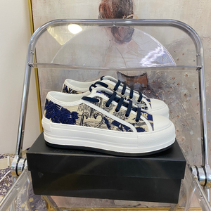<span class=keywords><strong>Scarpe</strong></span> da <span class=keywords><strong>donna</strong></span> con <span class=keywords><strong>suola</strong></span> spessa <span class=keywords><strong>scarpe</strong></span> in tela ricamata lettere di <span class=keywords><strong>alta</strong></span> qualità - Product Image 3