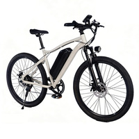 VTT de ville pour adultes, moteur 250W, autonomie 32-48km, 7 vitesses, freins à disque, cadre en carbone haute résistance, pneus tout-terrain pour gravel et trail