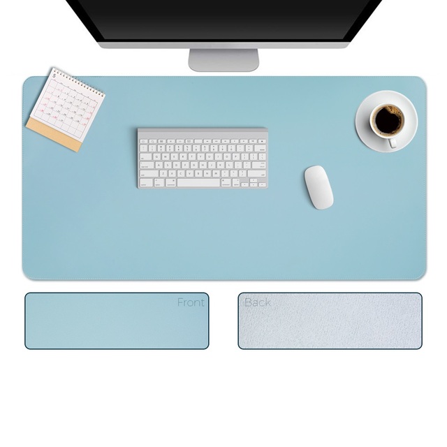30*60CM Waterproof PU Leather Suede Portable Large Mouse Pad Gamer Desk Mat Non-slip Support Size Customization and Pattern