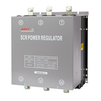 Régulateur de puissance triphasé SCR AOYI YZHSCR-LA-YJ 3 phases 380VAC 300A 400A 500A 600A 180-440VAC Contrôleur de puissance à thyristors