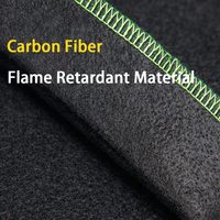 Couverture d'urgence anti-feu à couverture étendue, cape d'évacuation en matériau non tissé en fibre de carbone, ignifuge, haute température, pour voiture et garçons