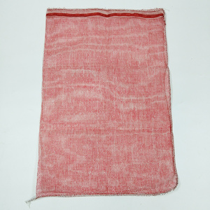 ถุงตาข่าย leno พลาสติกสีแดงขนาด50*80ซม. สำหรับผักบรรจุภัณฑ์ PP แบบท่อสำหรับหัวหอมทางการเกษตร - Product Image 1